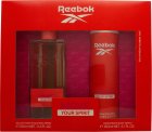 Reebok Move Your Spirit Set de Regalo para Mujer con Eau de Toilette y Body Spray