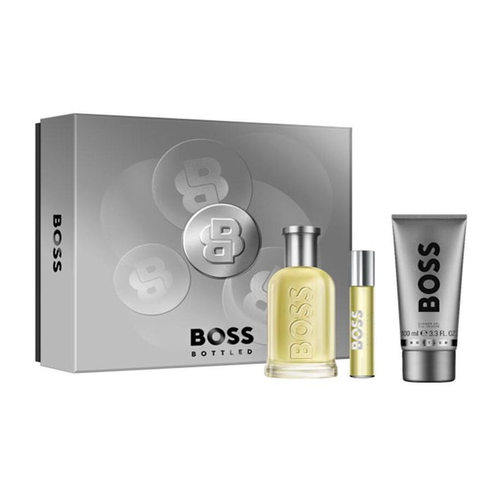Hugo Boss Boss Bottled Estuche 3 pz Eau de Toilette 100 ml + Gel de Ducha 100 ml + Eau de Toilette 10 ml Hugo Boss Boss Bottled Estuche 3 pz Eau de Toilette 100 ml + Gel de Ducha 100 ml + Eau de Toilette 10 ml