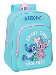 Safta Mochila Infantil Adaptable a Carro Stitch 26x34x11cm