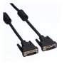 VALUE Cable DVI-D Dual Link 5 metros, DVI-D Macho a Macho 24+1 pines, Plug and Play, Negro