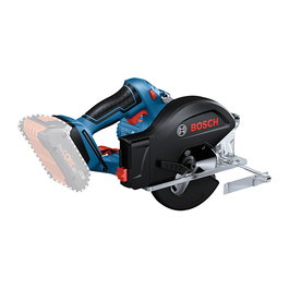 Bosch GKM 18V-50 Professional - Sierra Circular para Metal a Batería 18V, Color Azul/Negro (sin Batería ni Cargador)