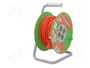 PLASTROL Prolongador de alimentación H05VV-F 3G1,5mm2 30m naranja