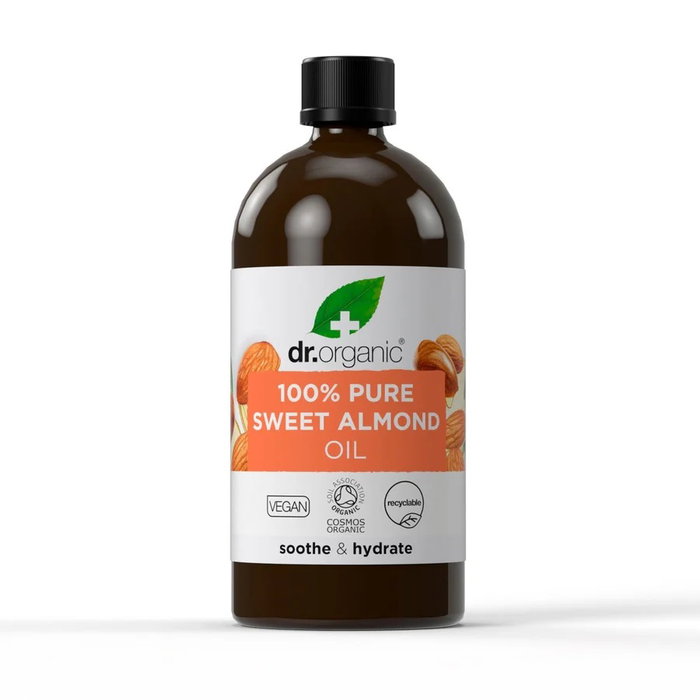 Dr. Organic Aceite de Almendras Dulces 100% Puro 100 ml Dr. Organic Aceite de Almendras Dulces 100% Puro 100 ml