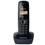 TELÉFONO INALÁMBRICO DECT PANASONIC KX-TG1611JTH NEGRO - IDENTIFICACIÓN LLAMADAS- 50 MEMORIAS - PANTALLA LCD - POSIBILIDAD INSTALACIÓN PARED
