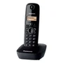 TELÉFONO INALÁMBRICO DECT PANASONIC KX-TG1611JTH NEGRO - IDENTIFICACIÓN LLAMADAS- 50 MEMORIAS - PANTALLA LCD - POSIBILIDAD INSTALACIÓN PARED