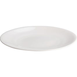 Alessi AGV29/1 Plato Plano Porcelana Bone China Juego 4 Piezas