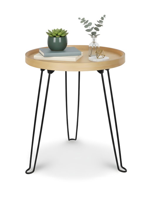 Inde Mesa Auxiliar de Centro Plegable Moblekit, 40.9 cm de Largo x组织形式 42 cm de Alto x 9.6 cm de Ancho (4 Unidades)