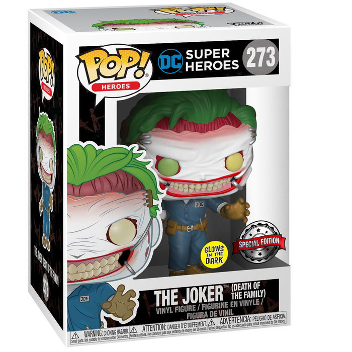 FUNKO Set figura POP & Tee DC Comics The Joker Exclusive M FUNKO Set figura POP & Tee DC Comics The Joker Exclusive M