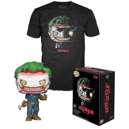 FUNKO Set figura POP & Tee DC Comics The Joker Exclusive M