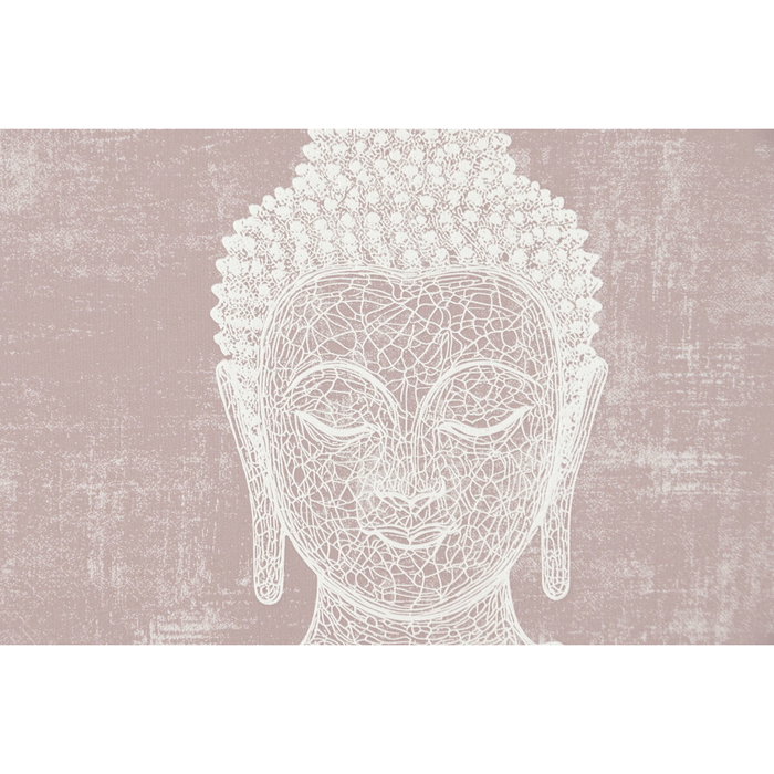 DKD Home Decor Cuadro de Buda Marrón con Marco de Pino 80x5x120 cm