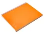 Liderpapel Cuaderno espiral A4 tapa forrada naranja 140 hojas cuadro 5mm