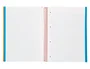 Liderpapel Cuaderno espiral A4 tapa forrada naranja 140 hojas cuadro 5mm