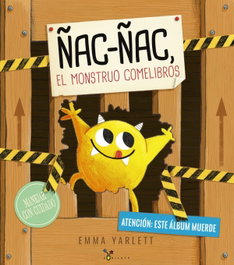 Bruño, Ñac-ñac, el monstruo comelibros, Emma Yarlett - Bruño
