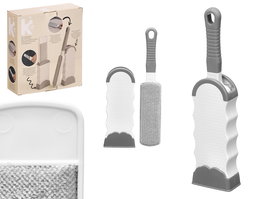 ARTE REGAL Set Quitapelusa 4 Piezas Gris 21.5x24x7 cm (Set de 8)