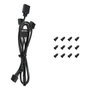 DeepCool FL12R Triple-Pack de 120 mm Negro