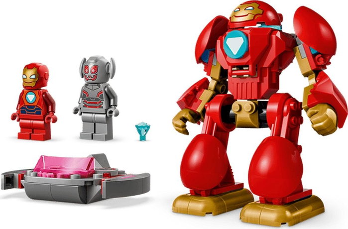 LEGO Marvel Ultrón vs. Iron Man 11209 con Armadura Robótica y Nave Voladora LEGO Marvel Ultrón vs. Iron Man 11209 con Armadura Robótica y Nave Voladora