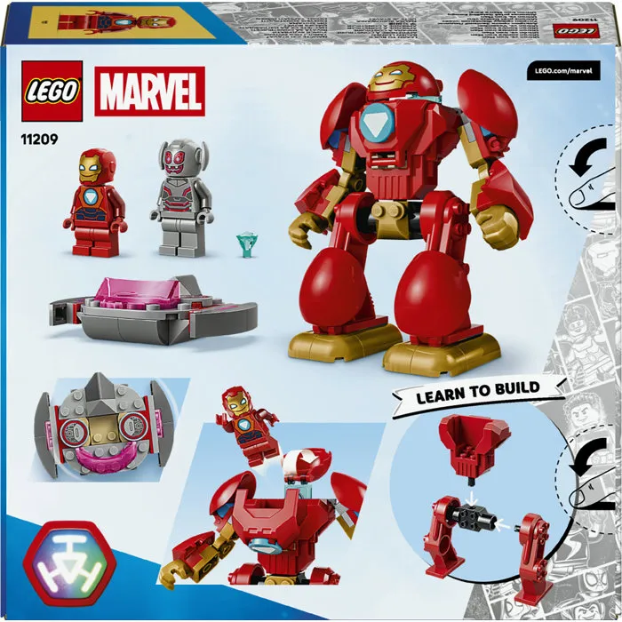 LEGO Marvel Ultrón vs. Iron Man 11209 con Armadura Robótica y Nave Voladora LEGO Marvel Ultrón vs. Iron Man 11209 con Armadura Robótica y Nave Voladora