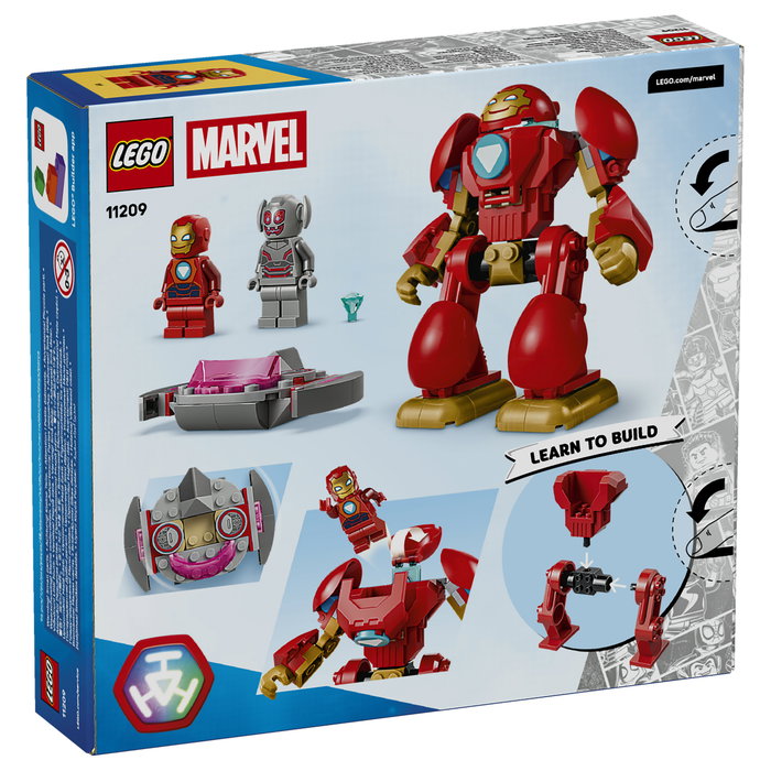 LEGO Marvel Ultrón vs. Iron Man 11209 con Armadura Robótica y Nave Voladora LEGO Marvel Ultrón vs. Iron Man 11209 con Armadura Robótica y Nave Voladora
