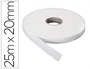 Sumo didactic Velcro adhesivo suave didáctico, rollo 25 m largo x 20 mm ancho
