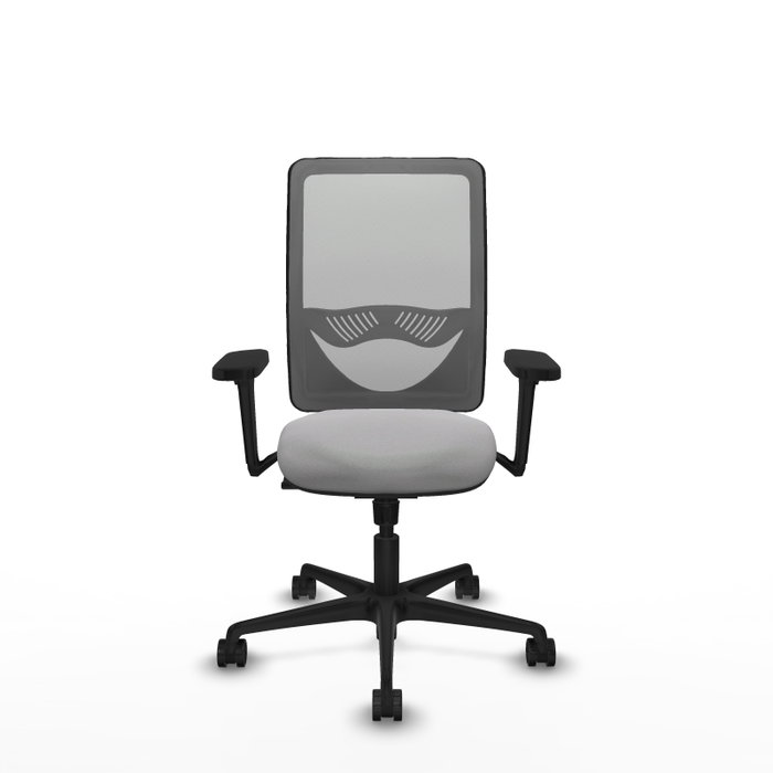PIQUERAS Y CRESPO Silla de oficina Zulema con Mecanismo Sincro, Brazos 3D y Malla Gris PIQUERAS Y CRESPO Silla de oficina Zulema con Mecanismo Sincro, Brazos 3D y Malla Gris