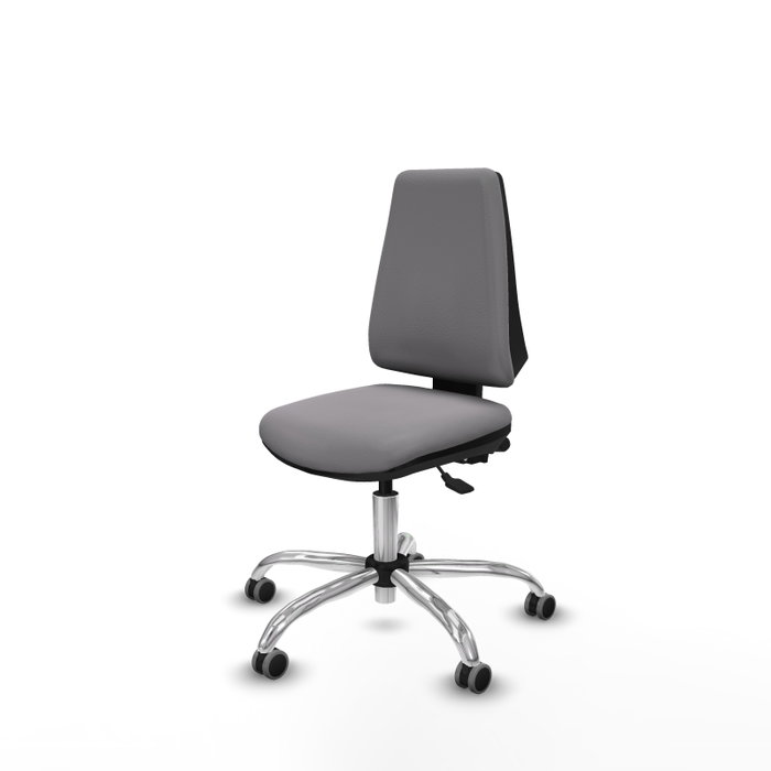 PIQUERAS Y CRESPO Silla de oficina Elche Gris con mecanismo Asincro PIQUERAS Y CRESPO Silla de oficina Elche Gris con mecanismo Asincro