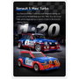 CADA Renault 5 Maxi Turbo Escala 1:20 282 Piezas C51095W Vehículo de Construcción con Mando 2.4G y App, +6 Años