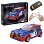 CADA Renault 5 Maxi Turbo Escala 1:20 282 Piezas C51095W Vehículo de Construcción con Mando 2.4G y App, +6 Años