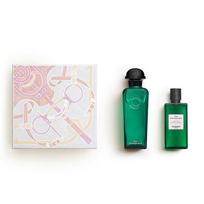 Hermès Eau d'Orange Verte Estuche Regalo Unisex 2pz Eau de Cologne 100ml + Gel Ducha 80ml Cítrica