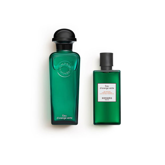 Hermès Eau d'Orange Verte Estuche Regalo Unisex 2pz Eau de Cologne 100ml + Gel Ducha 80ml Cítrica