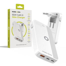 Mobile Origin 65W GaN Slim Cargador Blanco