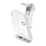 Mobile Origin 65W GaN Slim Cargador Blanco