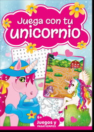 MEGASTAR EDITORIAL, Juega con tu unicornio 05 - Pasatiempos infantiles