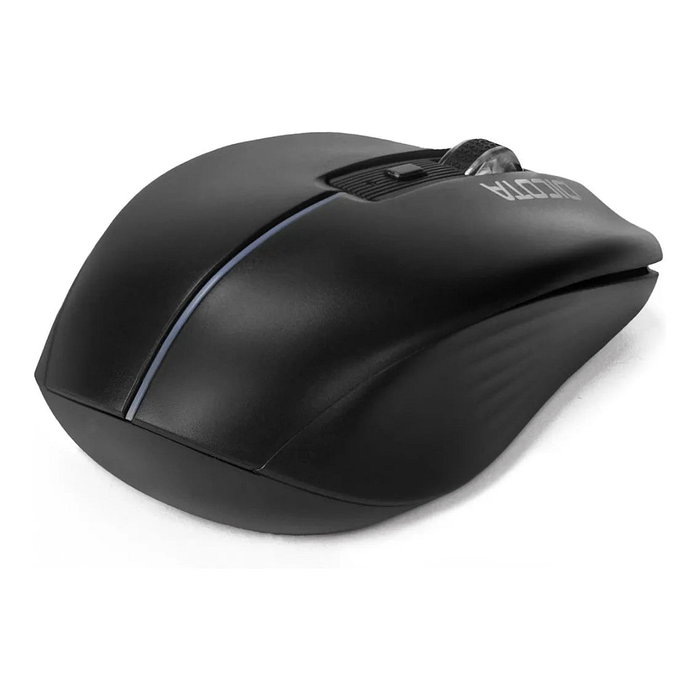 DICOTA Ratón Inalámbrico Bluetooth 5.0 y 2.4GHz Óptico 1600 DPI Negro D32044B