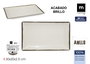 Inde Bandeja Melamina Brillo Anllo 29.9 cm x 19.9 cm x 2.3 cm La Mediterrane (12 Unidades)