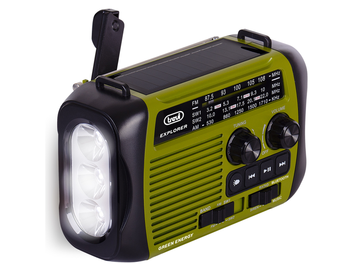 Trevi RA 7F30 BT Radio Portátil Analógica Bluetooth AM/FM Negro, Verde Trevi RA 7F30 BT Radio Portátil Analógica Bluetooth AM/FM Negro, Verde