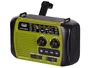 Trevi RA 7F30 BT Radio Portátil Analógica AM/FM/SO Bluetooth con Carga Solar y Dinamo, USB, MP3, MicroSD, Color Negro y Verde