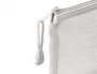 Liderpapel Bolsa Zipper Bag de Poliéster Transpirable Multiusos DIN A4 Blanco