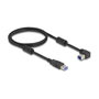 DeLOCK Cable USB 3.2 Gen 1 Tipo-A a Tipo-B Angular 90° 1 m