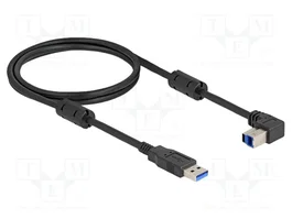 DeLOCK Cable USB 3.2 Gen 1 Tipo-A a Tipo-B Angular 90° 1 m