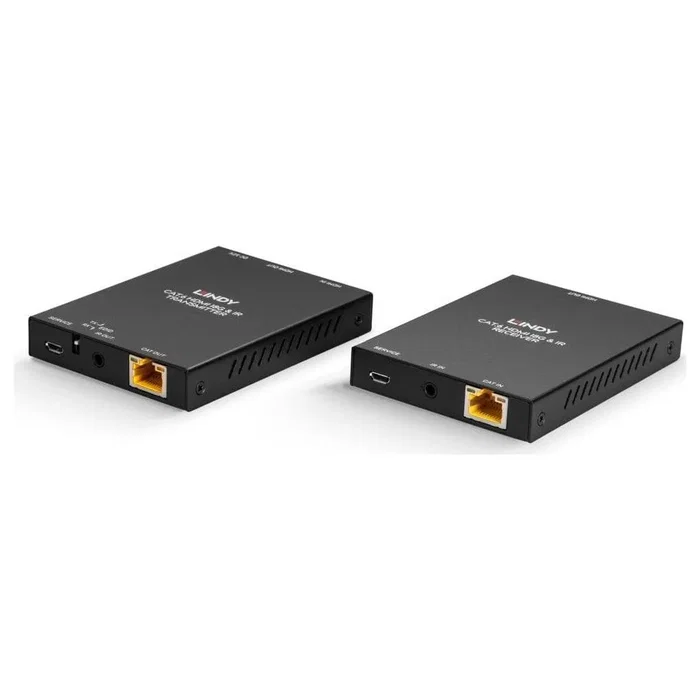 Lindy 38205 Extensor HDMI 4K60 e IR con PoC y Loop Out Negro