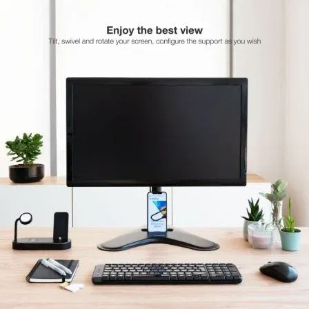 Tooq DB1701TN-B Soporte de Mesa Orientable/Inclinable para TV y Portátil de 17-32" Negro Tooq DB1701TN-B Soporte de Mesa Orientable/Inclinable para TV y Portátil de 17-32" Negro