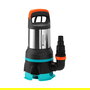GARDENA Tauchpumpe 19500 Aquasensor, Bomba sumergible para agua clara/sucia, 860 W, 19500 l/h, 1 bar, IPX8, Negro/Verde