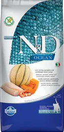 Farmina N&D Cat Kitten Ocean Bacalao y Calabaza Pienso para Gatos 5 kg