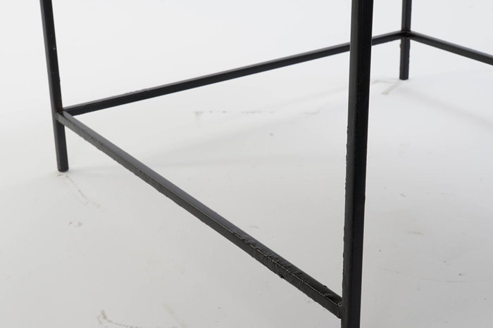 DKD Home Decor Mesa de Centro de Acero y Aluminio con Bandeja, Dorado y Negro DKD Home Decor Mesa de Centro de Acero y Aluminio con Bandeja, Dorado y Negro