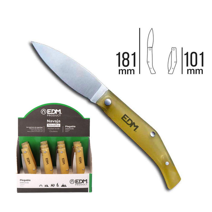Edm Navaja pedraforca con mango de plástico de 181 mm
