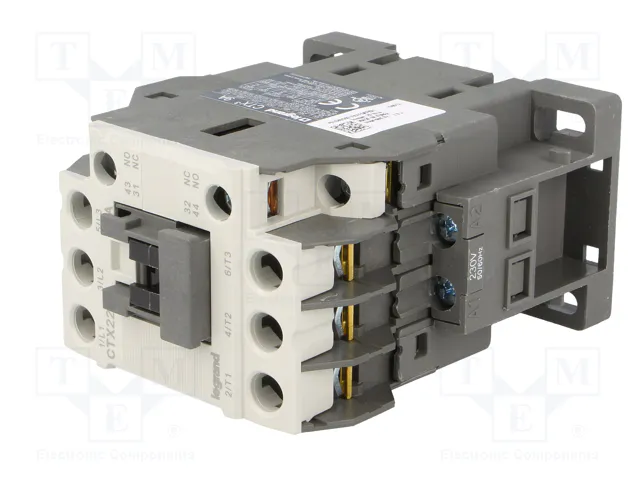 LEGRAND CTX3 Contactor 3-polar 9A 230VAC NOx3 NO+NC