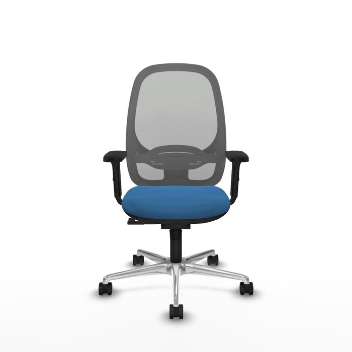 PIQUERAS Y CRESPO Silla de oficina Cilanco con mecanismo Sincro, Azul claro y Gris PIQUERAS Y CRESPO Silla de oficina Cilanco con mecanismo Sincro, Azul claro y Gris