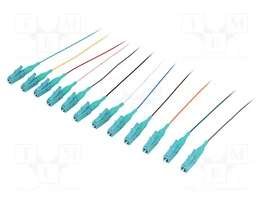 LOGILINK Trenzado de fibra óptica OM3 LC/UPC 2m verde
