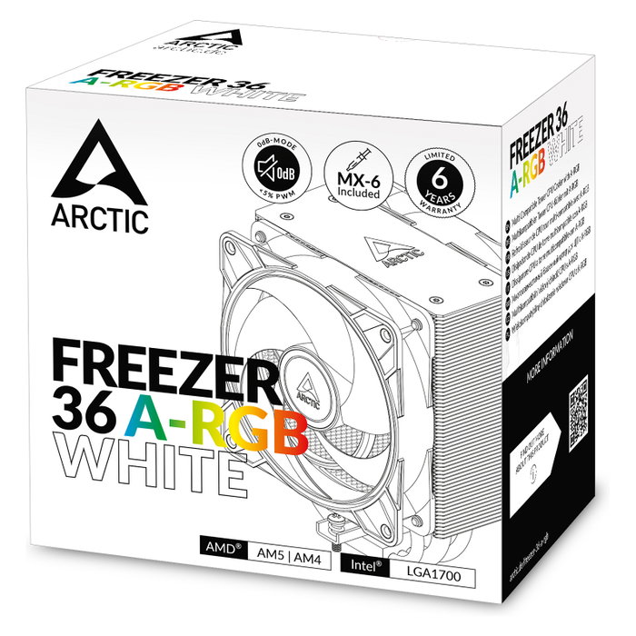 ARCTIC Freezer 36 A-RGB Blanco