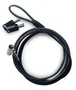 Urban Factory Cable Antirrobo para Portátil/Monitor con Llave, Acero, Negro, 2 m, Incluye 2 Llaves - Securitee